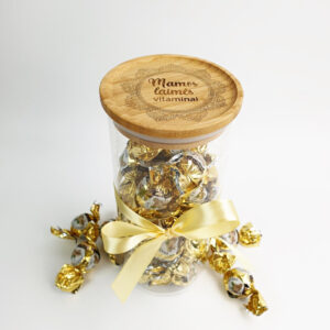Jar with Lid ,,Mamos laimes vitaminai,,