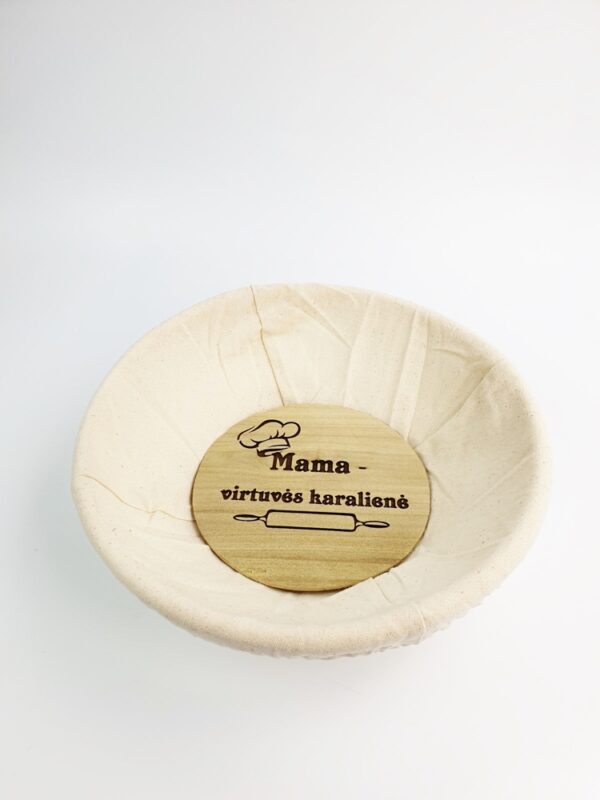 Bread Proving Basket ,,Mama virtuves karaliene,,
