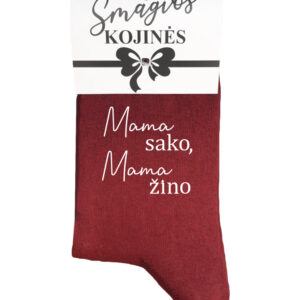Printed Sock for Women ,,Mama sako,mama zino,,