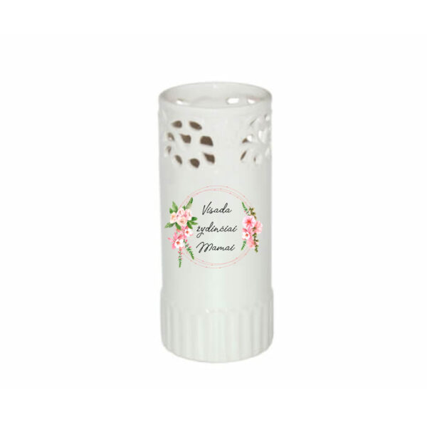 Ceramic vase ,,Visada zydinciai mamai,, - Image 2