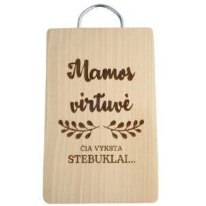 Cutting board ,,Mamos virtuve,,