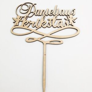 Personalised Cake toppers ,,Danieliaus Krikstas,,