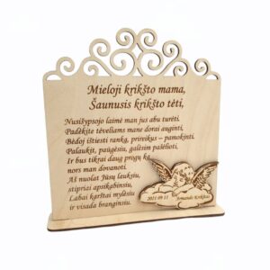 Personalised Stand up ,,Mieloji Kriksto mama...,,
