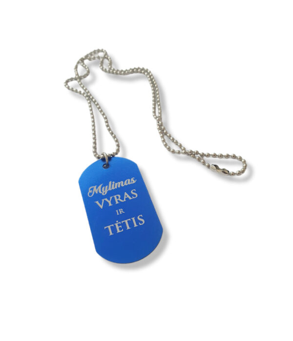 Metal Car Accessories  ,,Mylimas vyras ir tetis,, - Image 2