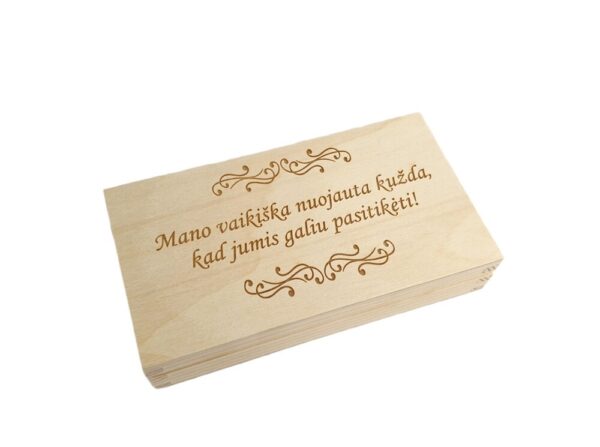 Invitation  box ,,Mano vaikiska nuojauta...,,