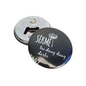 Opener-magnet ,,Sekme tai daug daug darbo,,