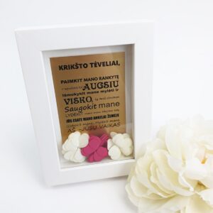 Photo frame  ,,Paimkit mano rankyte,,