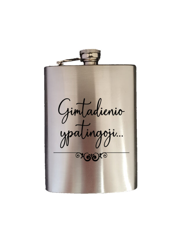 Metal Flask ,,Gimtadienio ypatingoji..,,