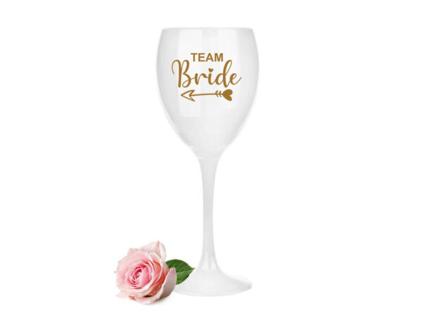 Wine Glass  ,,Team Bride,,