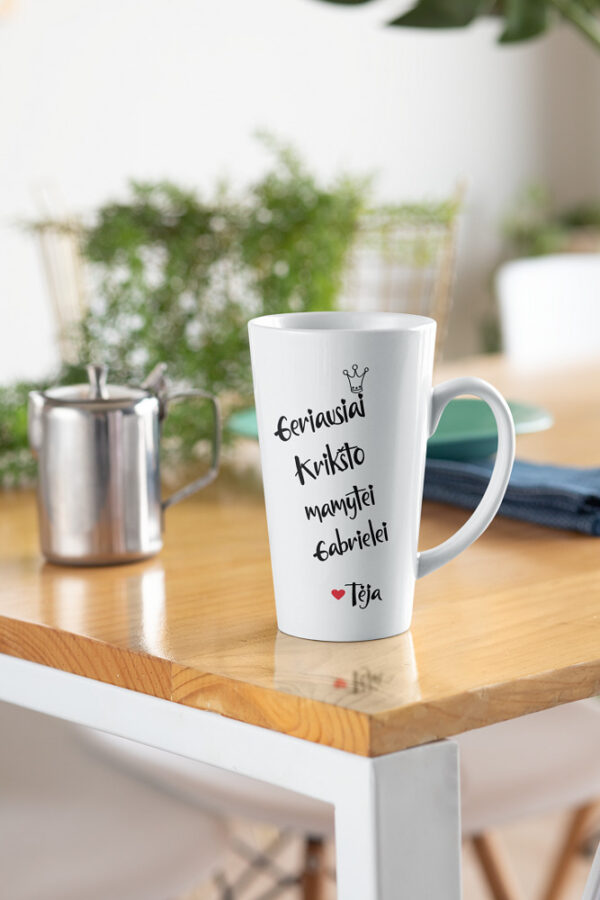 PERSONALISED Tall Latte Cup for Godmother ,,ANY NAME,,