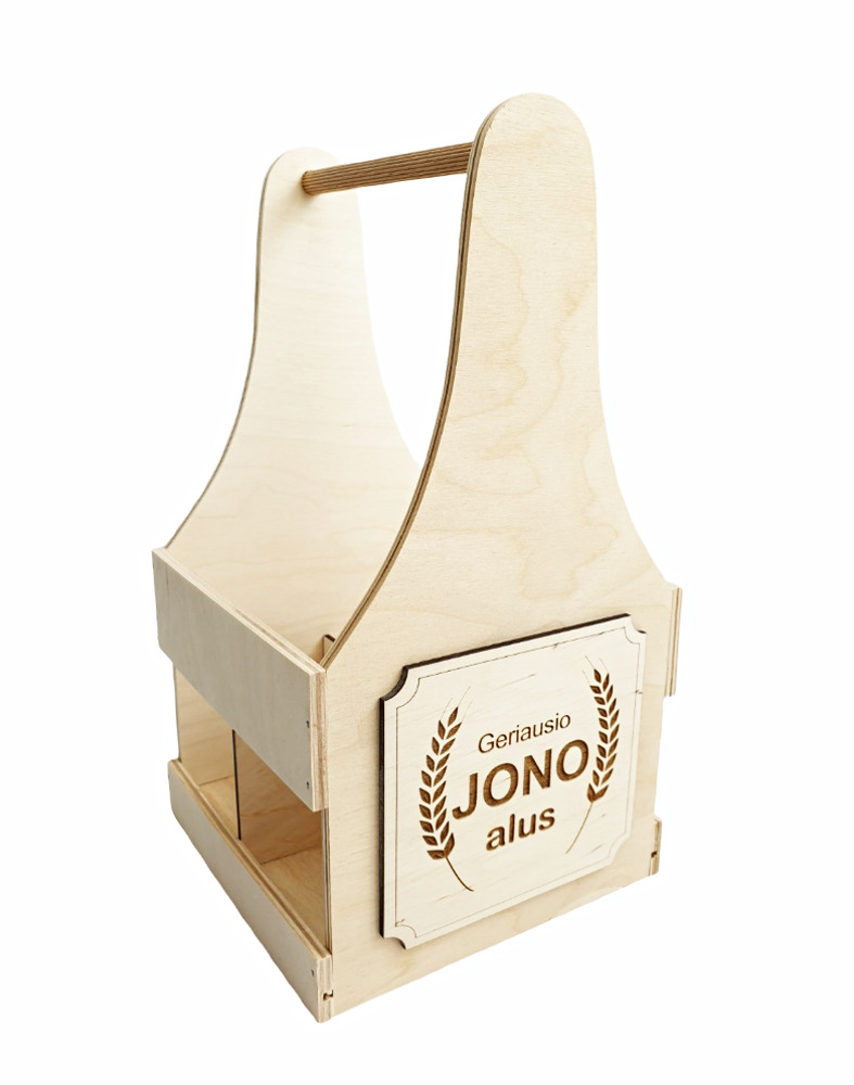 Beer box  ,,Geriausio Jono alus,,