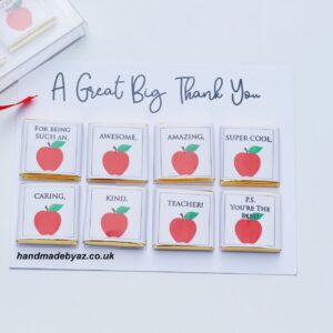 Mini chocolate set  ,,A great big thank you,,