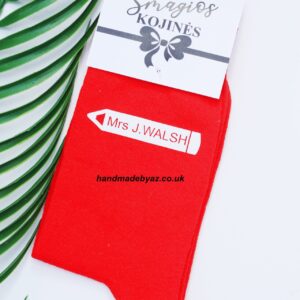 Personalised Printed Sock for Women ,,ANY TEXT,,