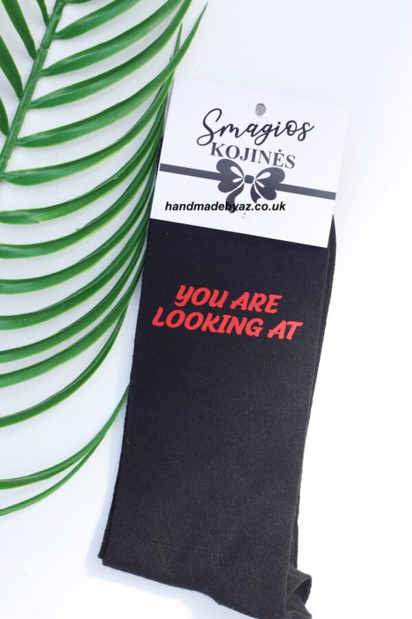 Printed Sock for Men ,,You are looking..,,