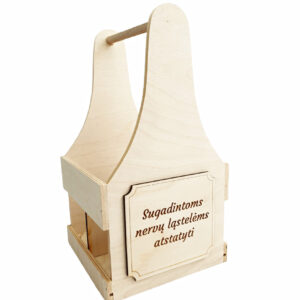 Beer box  ,,Sugadintoms nervu lastelems atstatyti,,