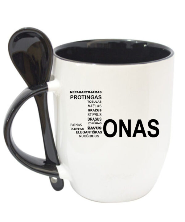 Cup with Spoon ,,Jonas,,
