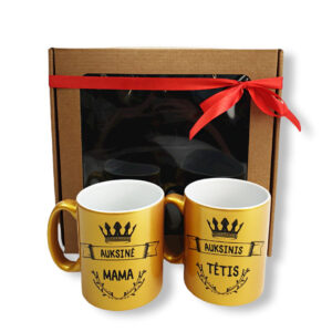 Gift set,,Auksine mama& Auksinis tetis,,