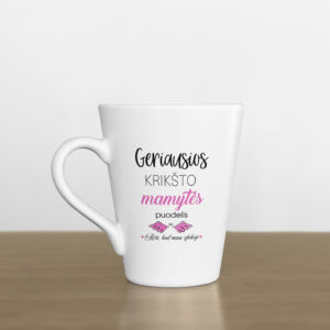 Latte Cup ,,Geriausios Kriksto Mamytes puodelis,,