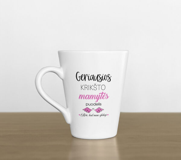 Latte Cup ,,Geriausios Kriksto Mamytes puodelis,,