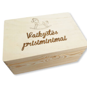 Memory box ,,Vaikystes prisiminimai,,