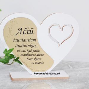 Stand up heart ,,Aciu sauniausiam liudininkui,,
