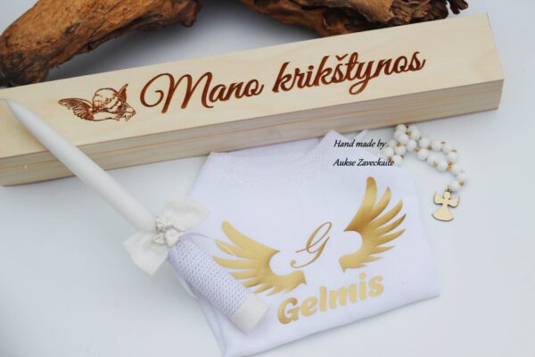 PERSONALISED Christening gift set ,,Gelmis,,