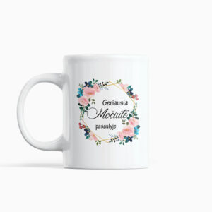 Cup  ,,Geriausia mociute pasaulyje,,