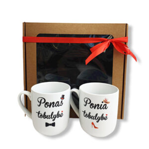 Gift set  ,,Ponas tobulybe & Ponia tobulybe,,