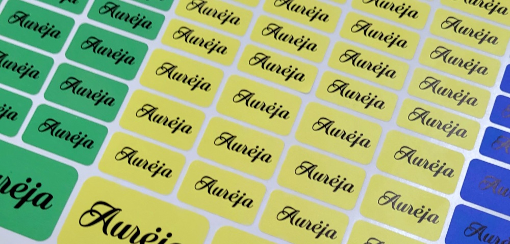 Personalised stickers ,,ANY NAME,, - Image 3