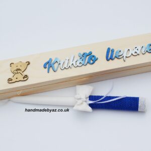 Candle with box ,,Kriksto liepsnele,,