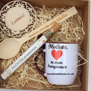 Gift set  ,,Mociute,Tu man Brangiausia,,