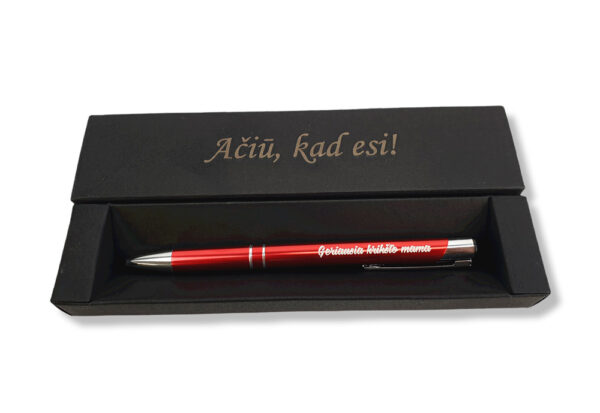 Pen with box ,,Geriausiai Kriksto mamai,,