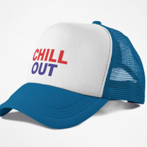 Hat with print „Chill out,,