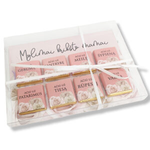 Mini chocolate set  ,,Mylimai Kriksto mamai,,
