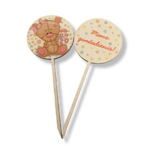 Cake toppers ,,Mano gimtadienis,,