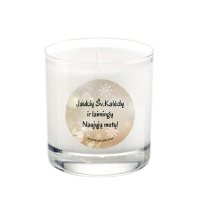 Soy Wax Candle ,,Jaukiu sv. Kaledu...,,