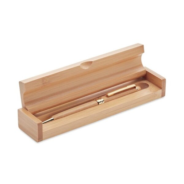 Bamboo Pen and Box Set ,,Aciu uz nuosirdu vadovavima,, - Image 2