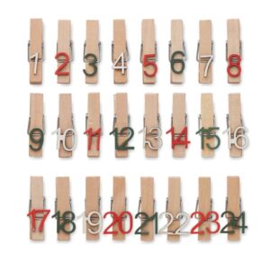 Advent Calendar clips