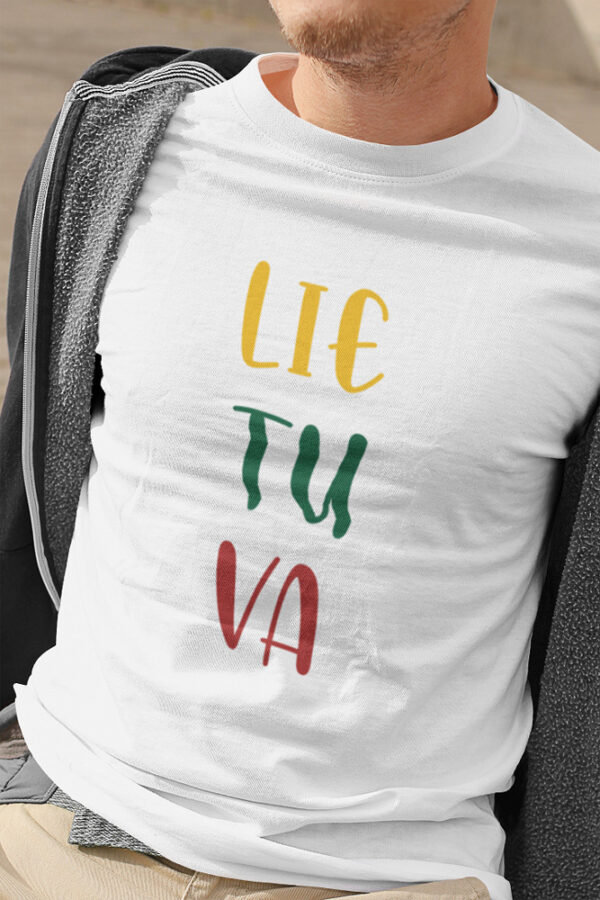 Printed T-shirt for Men „LIETUVA,,