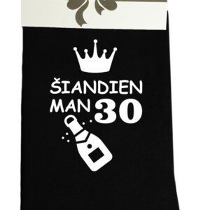 Printed Sock for Men ,,Siandien man 30,,