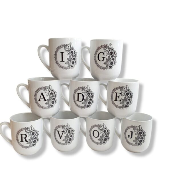 Personalised Cup  ,,ANY LETTER,,