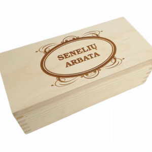 Wooden Tea Box ,,Seneliu arbata,,