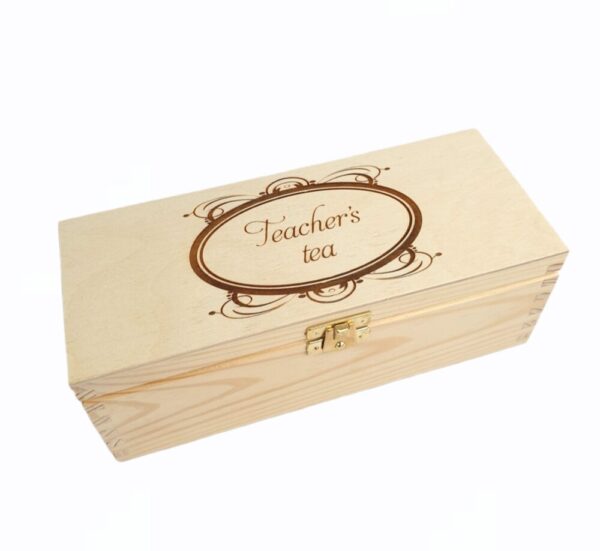 Wooden Tea Box ,,Teacher's tea...,,