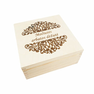 Wooden Tea Box ,,Mociutes arbatos dezute...,,