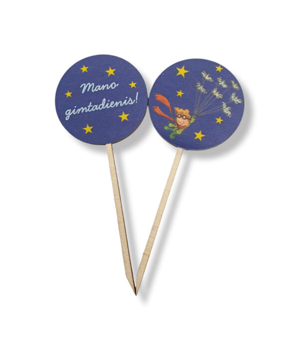 Cake toppers ,,Mano gimtadienis,,