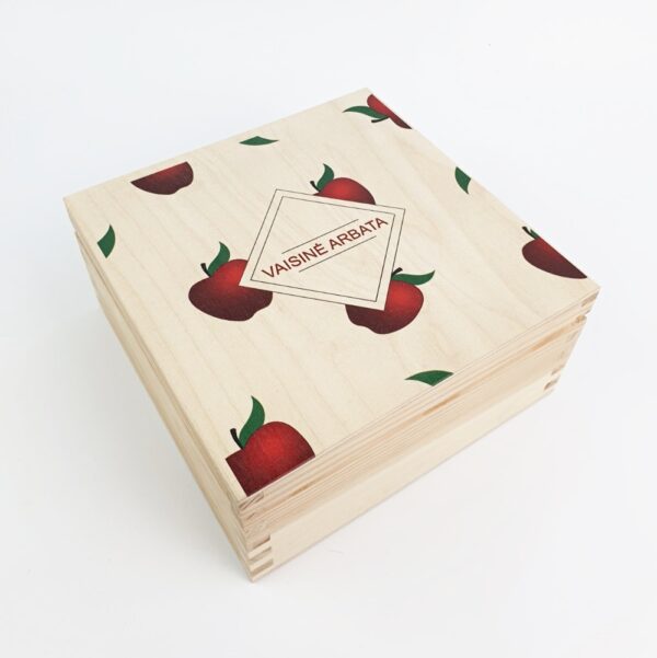 Wooden Tea Box ,,Vaisine arbata,,