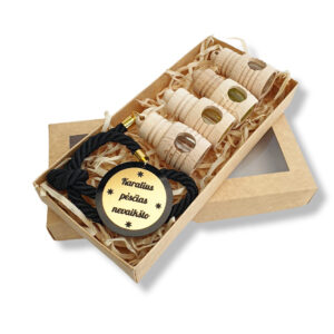 Car Diffuser/Air Freshener SET ,,Karalius pescias nevaiksto,,