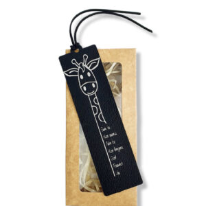 Leather Bookmark ,,Siek to kas sunku..,,