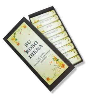 Mini chocolate set  ,,Su Boso diena,,