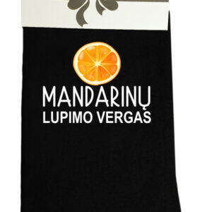 Printed Sock for Men ,,Mandarinu lupimo vergas,,